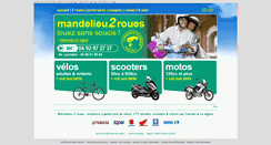 Desktop Screenshot of mandelieu2roues.com
